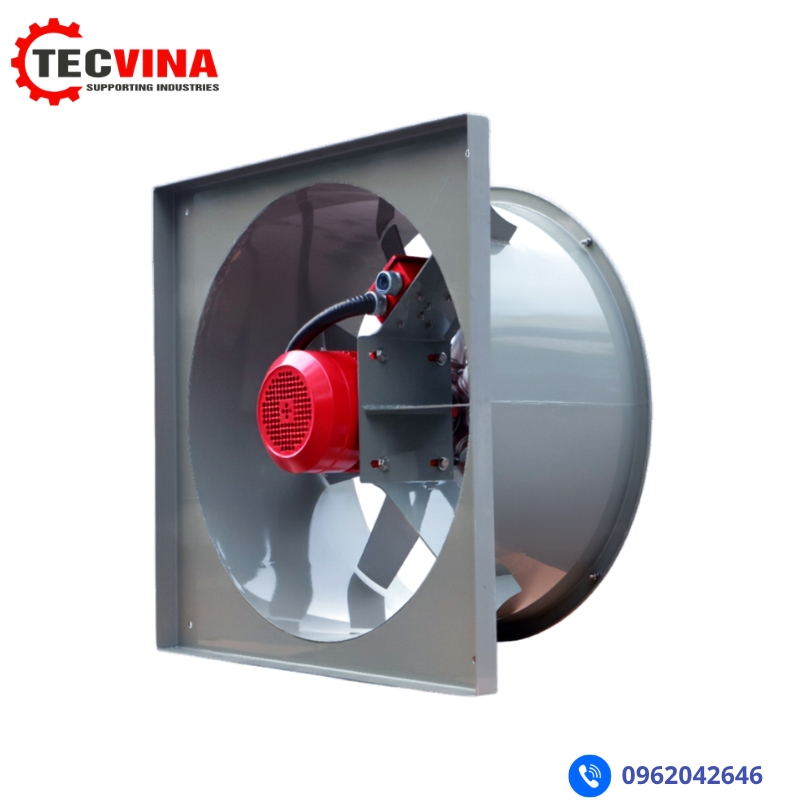 Quạt thông gió nhà xưởng hút mái hướng trục AXI-4-D